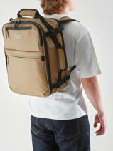 Business Rugzak Delsey Beige maubert 2.0 3813640W-vue-porte