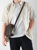Cross Body Tas Arthur & aston Bruin leon 8-vue-porte