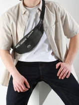 Sac Banane Lacoste Noir lcst NU4445TX-vue-porte