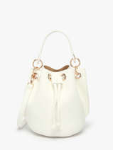 Sac Port Main Grained Miniprix Blanc grained KL62050