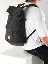 Sac  Dos 1 Compartiment + Pc 15" Fjallraven Noir high coast 23222-vue-porte