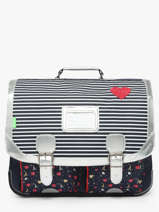 Cartable 2 Compartiments Tann's Bleu les fantaisies f 41321
