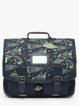 Cartable 2 Compartiments Tann's Bleu les fantaisies g 41142
