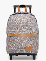 Sac A Dos  Roulettes 2 Compartiments Tann's Multicolore les fantaisies f 73263