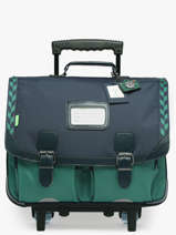 Cartable  Roulettes 2 Compartiments Tann