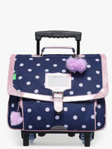 Cartable  Roulettes 2 Compartiments Tann