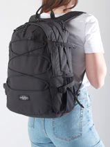 Sac  Dos 1 Compartiment + Pc 16" Eastpak Vert core series EK0A5BL6-vue-porte