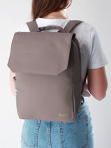 Sac  Dos Cluse Marron backpack CX044-vue-porte