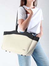 Cabas Bag Cluse Marron bag CX154-vue-porte