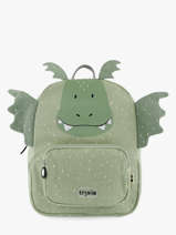 Mini Sac  Dos 1 Compartiment Trixie Vert animals 90