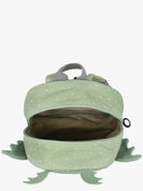 Mini Sac  Dos 1 Compartiment Trixie Vert animals 90-vue-porte