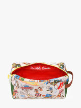 Trousse De Toilette Hello hossy Beige cool kids P-vue-porte