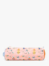 Trousse 1 Compartiment Hello hossy Beige cool kids P