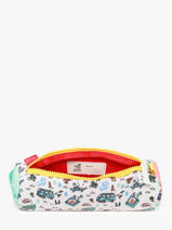 Trousse 1 Compartiment Hello hossy Multicolore cool kids P-vue-porte
