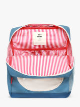 Sac  Dos Hello hossy Bleu cool kids S6-vue-porte