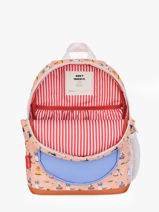 Rugzak Hello hossy Beige cool kids 5-vue-porte