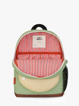 Sac  Dos Hello hossy Vert cool kids 5-vue-porte