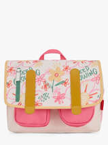 Cartable 1 Compartiment Hello hossy Beige cool kids 7
