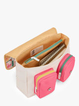 Cartable 1 Compartiment Hello hossy Beige cool kids 7-vue-porte