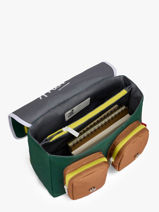 Cartable 1 Compartiment Hello hossy Vert cool kids 7-vue-porte