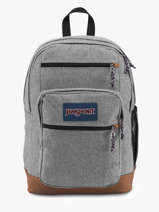 Sac à Dos 2 Compartiments + Pc 15" Jansport Gris back to school EA5BAK
