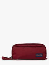 Trousse 1 Compartiment Jansport Rouge back to school EA5BJ4