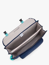 Boekentas 2 Compartimenten Kipling Blauw back to school K12074-vue-porte