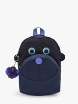 Mini Sac  Dos Kipling Bleu back to school K00253