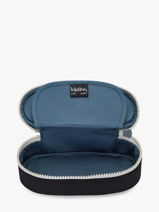 Trousse 1 Compartiment Kipling Bleu back to school K12908-vue-porte
