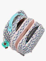 Sac A Dos à Roulettes 2 Compartiments + Pc 15" Kipling Multicolore back to school KI4420-vue-porte