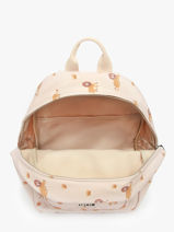 Rugzak 1 Compartiment Trixie Beige animals 97-vue-porte