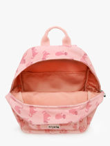 Sac  Dos 1 Compartiment Trixie Rose animals 97-vue-porte