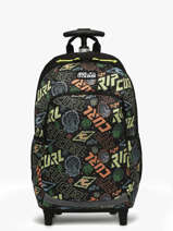 Sac A Dos  Roulettes 2 Compartiments Rip curl Multicolore bts 180MBA