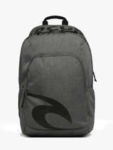 Sac  Dos 2 Compartiments Rip curl Gris brand 175MBA