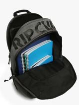 Sac  Dos 2 Compartiments Rip curl Gris brand 175MBA-vue-porte