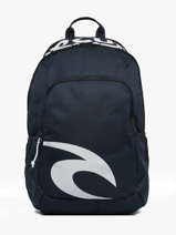 Sac  Dos 2 Compartiments Rip curl Bleu brand 175MBA
