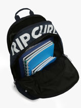 Sac  Dos 2 Compartiments Rip curl Bleu brand 175MBA-vue-porte