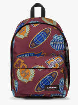 Sac  Dos Out Of Office + Pc 15'' Authentic Eastpak Rouge authentic K767