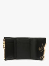 Portefeuille Cuir Karl lagerfeld Noir k signature A3W32019-vue-porte