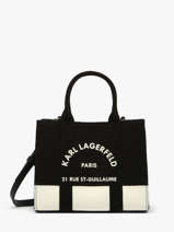 Sac Bandoulire Rsg Coton Karl lagerfeld Noir rsg A3W50027