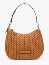 Sac Port� �paule K Weave Polyurethane Karl lagerfeld Marron k weave A3W30147