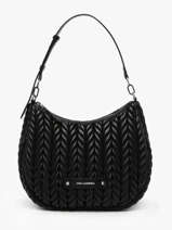 Schoudertassen K Weave Polyurethaan Karl lagerfeld Zwart k weave A3W30147