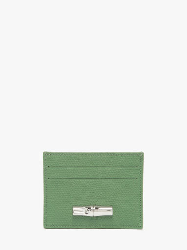 Longchamp Le roseau Porte billets/cartes Vert