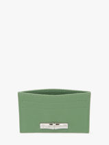 Longchamp Le roseau Porte billets/cartes Vert-vue-porte