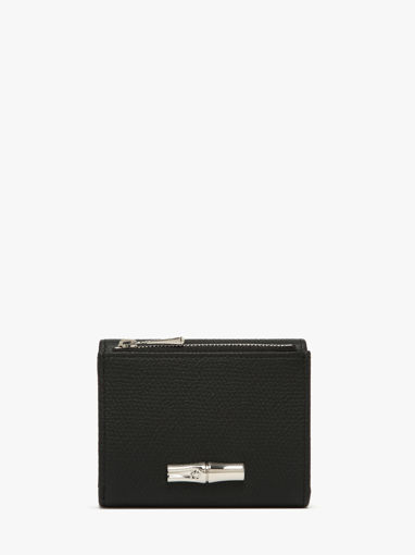Longchamp Le roseau Portefeuille Noir