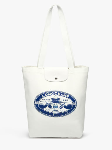 Longchamp Le pliage x constantin Besace Beige