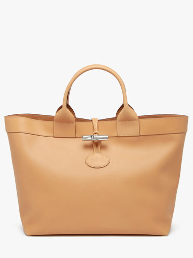 Longchamp Essential toile Besace Marron