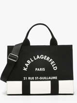 Sac  Main Rsg Coton Karl lagerfeld Noir rsg A3W50025