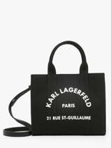 Sac Bandouli�re Rsg Coton Karl lagerfeld Noir rsg A1W50118