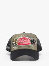 Casquette Von dutch Vert accessoires 5